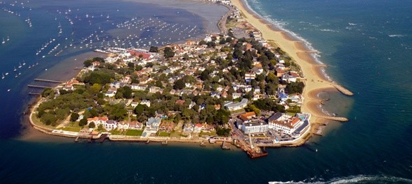 Sandbanks Aerial View